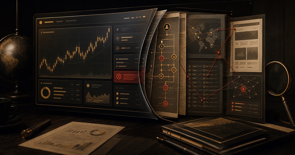 Analysis of a fake trading platform