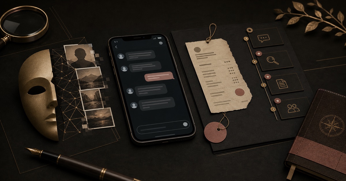 Preserving evidence after a romance scam
